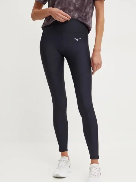 Legginsy do biegania Mizuno Impulse Core Long black czarne