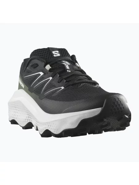 Бігові кросівки Salomon Ultra Flow 2 чорний/білий/зелене агаве білі