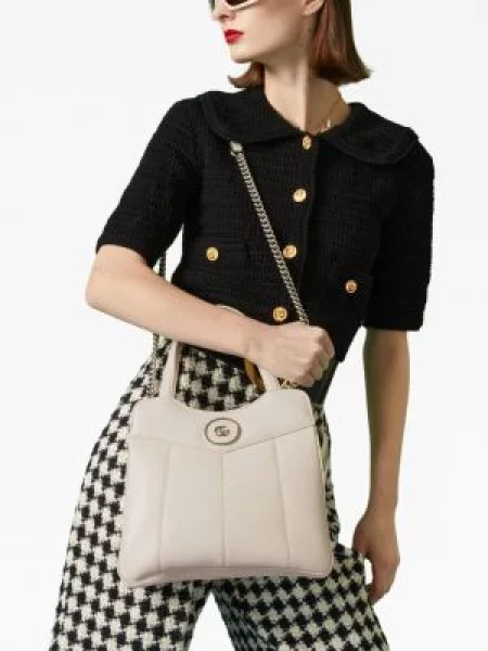 Shopper rankinė Gucci balta