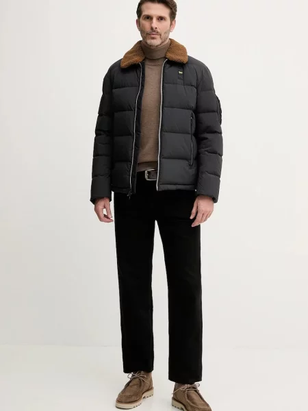 Пухова куртка Blauer REYNOLD чорний