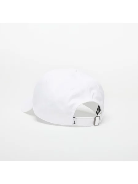 Шапка Nike Club Unstructured Swoosh Cap White/ White S/M бяло