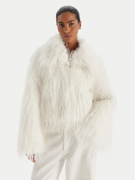 PINKO Шуба білий