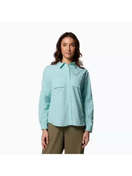 Дамски суитшърт Columbia Glacial IV Zip spray fleece синьо