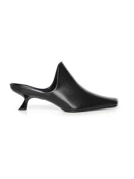 Klapki mules Loewe czarne