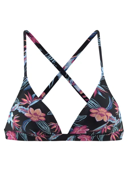 KangaROOS Bikini zgornji del svetlo modra / temno modra / breskev črna