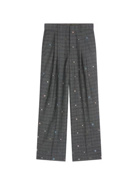 Pantaloni Dries Van Noten gri