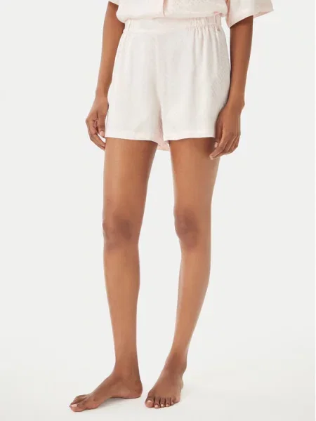 HUGO Піжамні шорти Style B Світло-рожевий Oversize рожеві