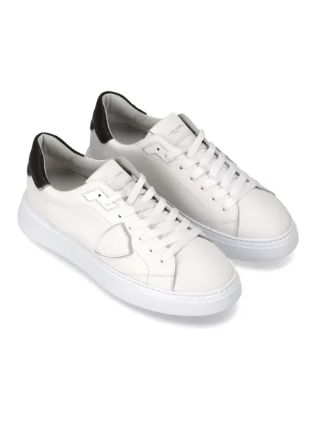 Buty do tenisa Philippe Model skórzane do tenisa białe