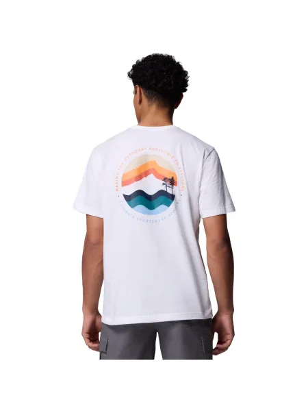Tricou Columbia alb