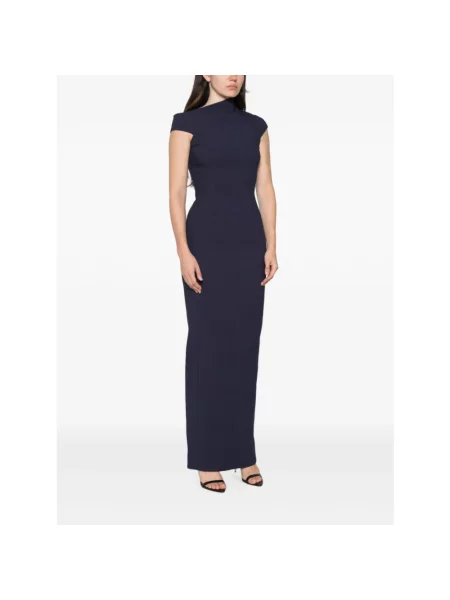 Sukienka maxi Solace London niebieska
