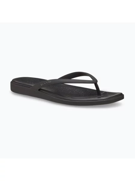 Női flip-flop papucsok Crocs Miami black. Méret: EU fekete