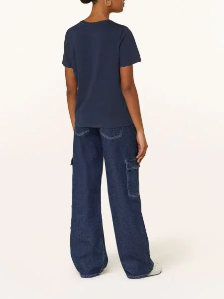 Marc O'Polo DENIM Tričko tmavě modrá