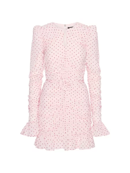 Rochie Rotate Birger Christensen cu volane roz