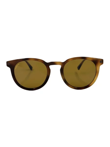 Lekkie okulary przeciwsłoneczne Mykita brązowe