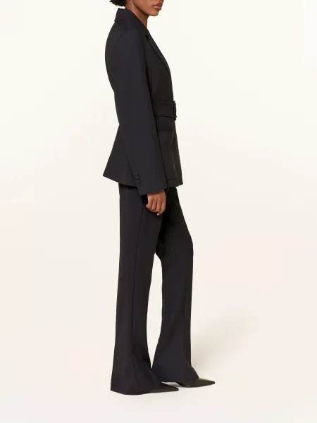 Dorothee Schumacher Bootcut Kalhoty midnight navy námořnictvo