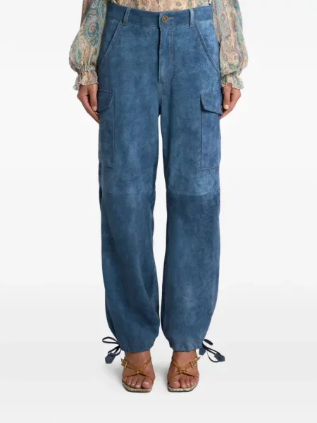 Pantaloni Etro albastru