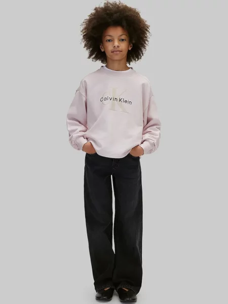 Суитчър Calvin Klein Jeans виолетово