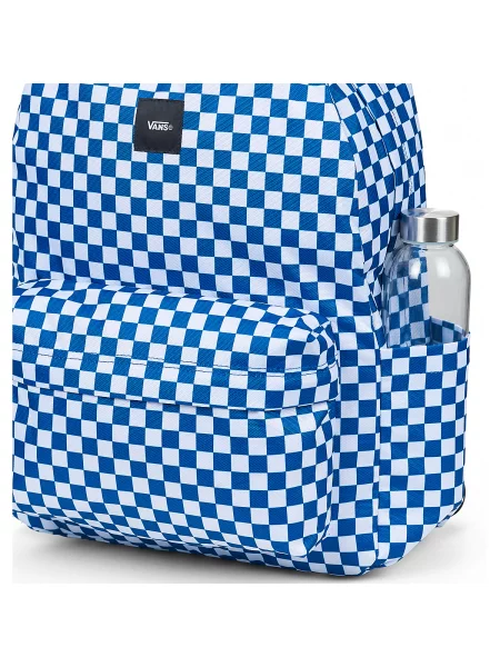 Rucsac Vans în carouri alb