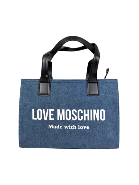 Torebka LOVE MOSCHINO niebieska