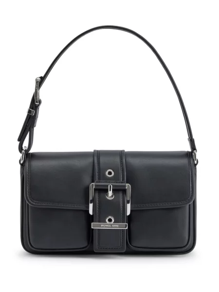 Geanta de piele Michael Kors din piele negru