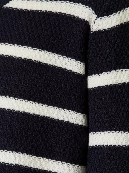 S.Oliver Red Sweter blau biały