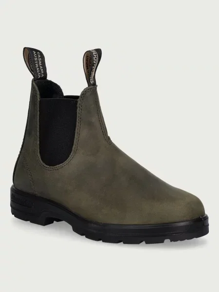 Botine Blundstone din piele verde