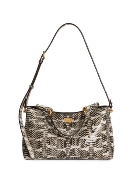 Geanta crossbody Dolce & Gabbana maro