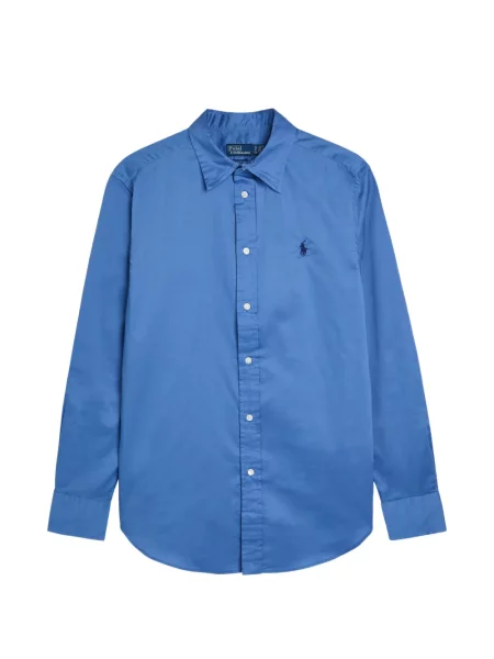 Patentni zatvarač na pola hlače Polo Ralph Lauren karirane s vezom žuta