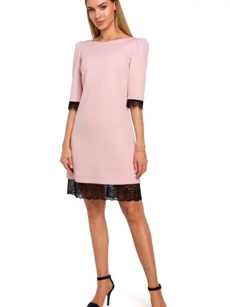 Sukienka mini Made Of Emotion różowa