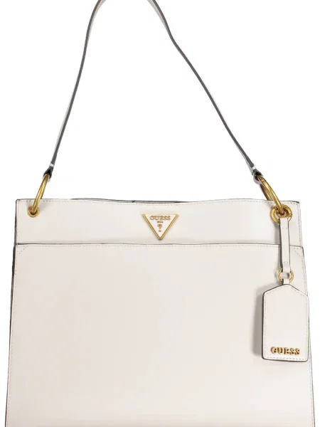 Geantă de mână Guess Jeans alb