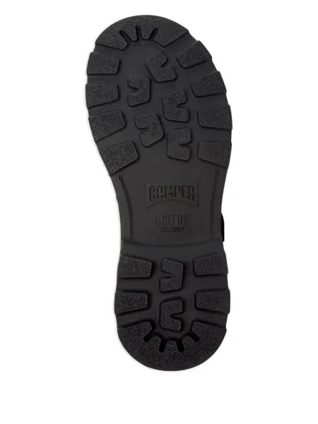 Pantofi loafer Camper din piele cu cataramă negru