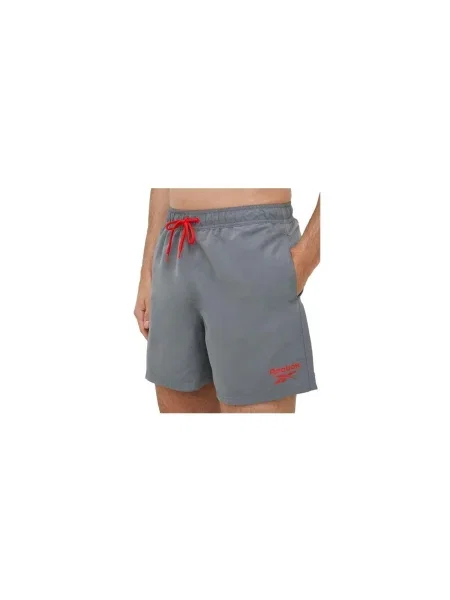 Pantaloni Reebok Sport scurte gri