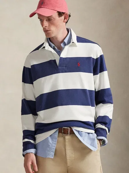 Svetr Polo Ralph Lauren jersey modrý