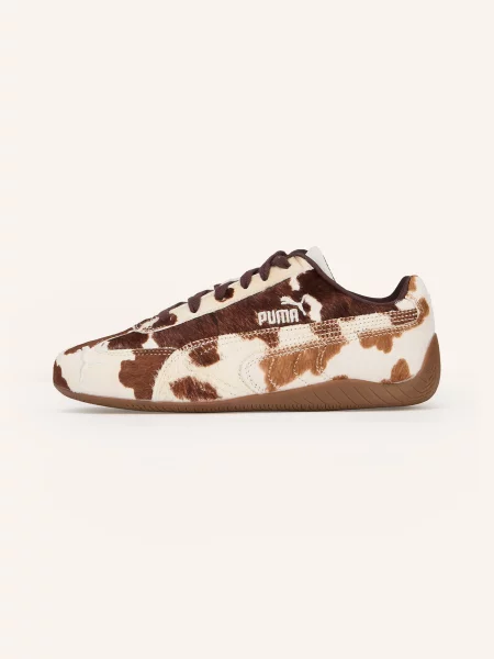 Puma Tenisky Speedcat Cow tmavě / krémová hnědá