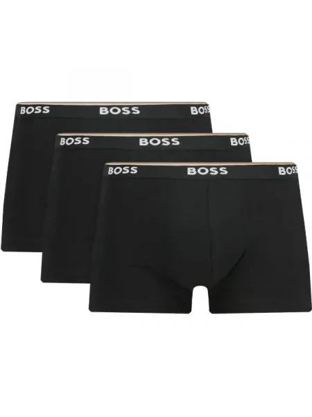 BOSS BLACK Chiloți boxer Trunk 3P Power negru