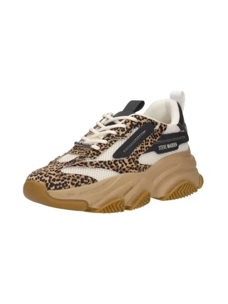Sneakersy Steve Madden skórzane beżowe