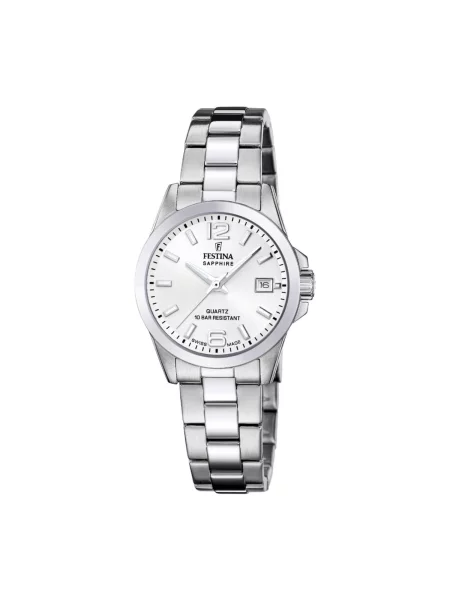FESTINA Analogové hodinky Watch Acero Clasico Swiss Made stříbrná