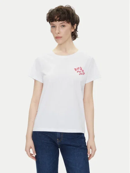 Pepe Jeans Tričko Rosey biela