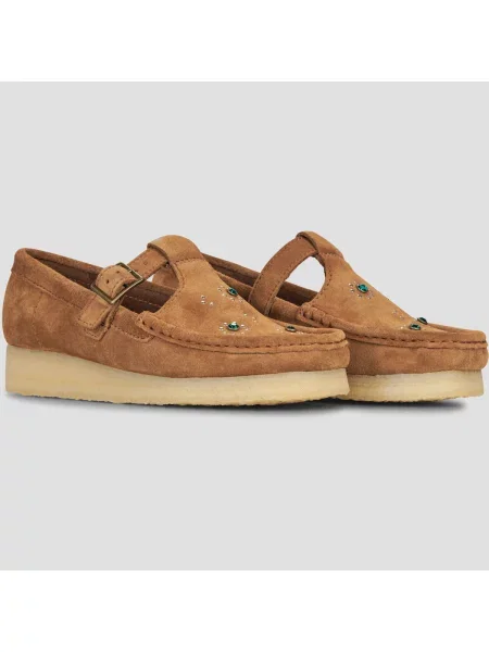 Pantofi Clarks Originals maro