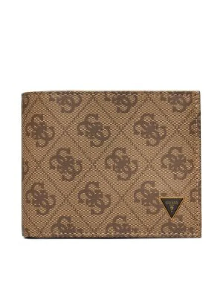 Кожен портфейл Guess VEZZOLA мъжки SMVELE черно