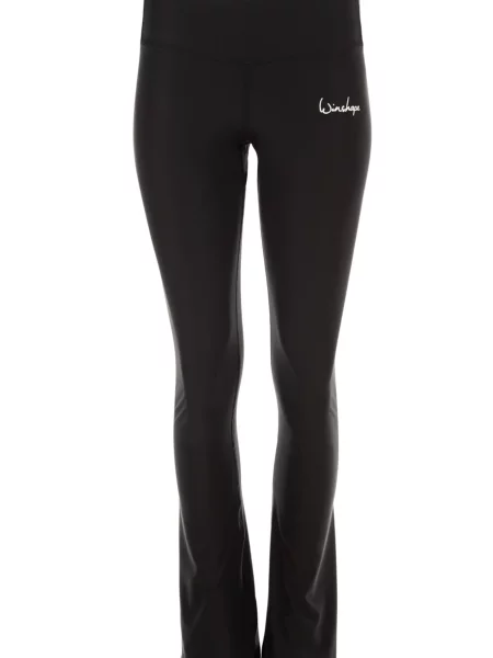 Winshape Športne hlače črna bela