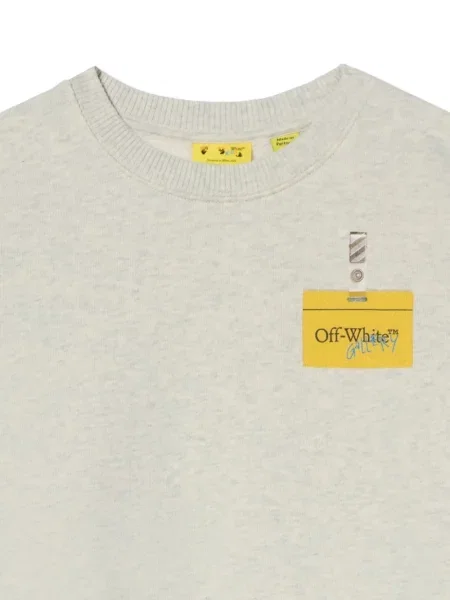 Mikina Off-white biela