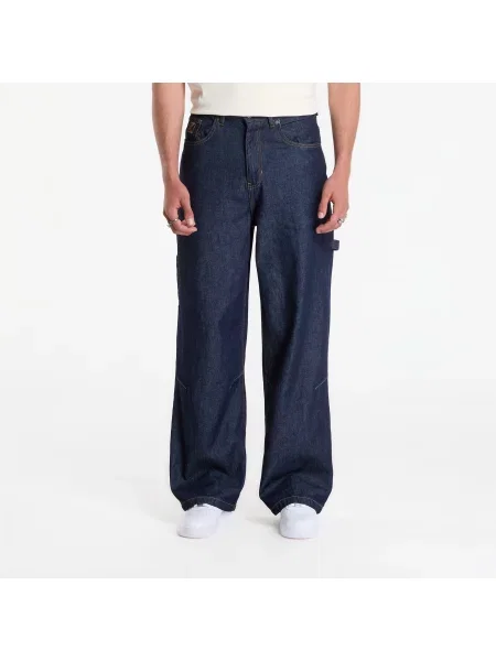Džíny Karl Kani Og Rinsed Relaxed Baggy Workwear Jeans Blue 34 modré