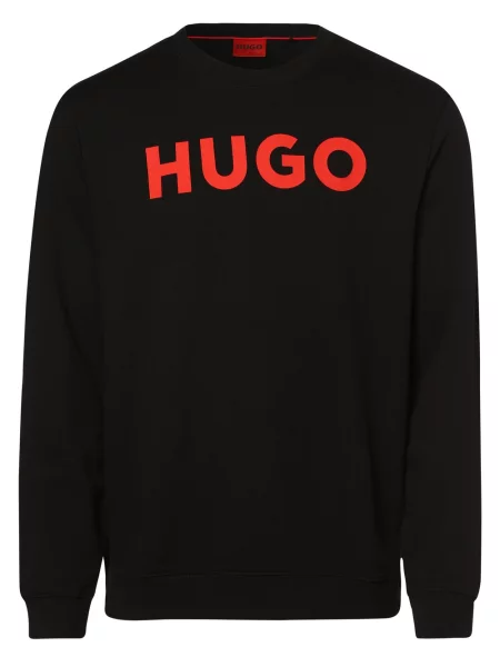 HUGO bluza nierozpinana Mężczyźni dresowy S czarny