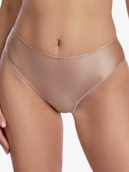 Женские трусики слип коричневі