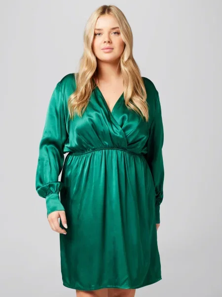 A LOT LESS Rochie Erika' verde