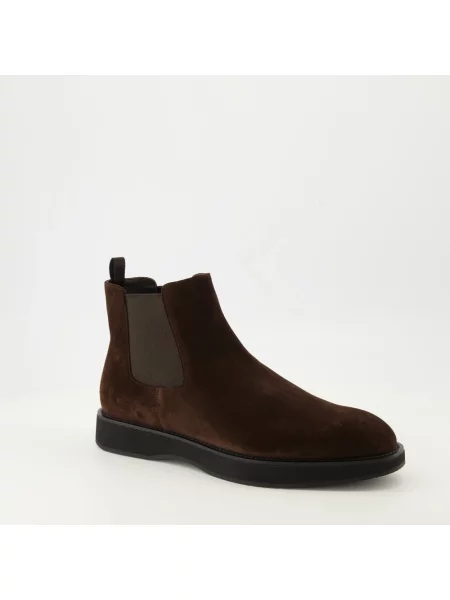Botki Prada zamszowe brązowe