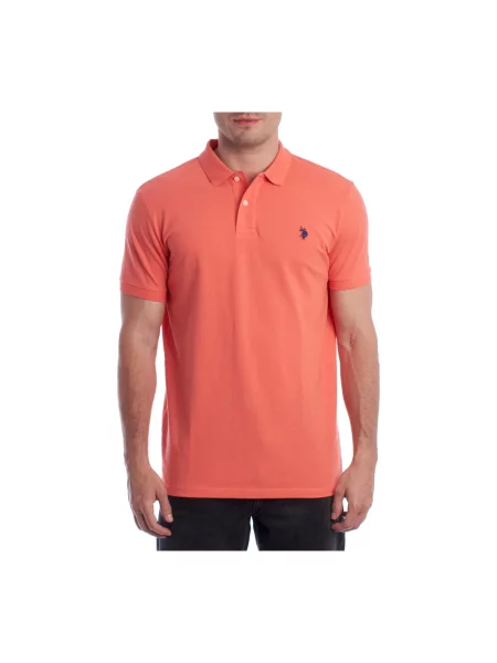 Koszulka polo U.s Polo Assn. różowa