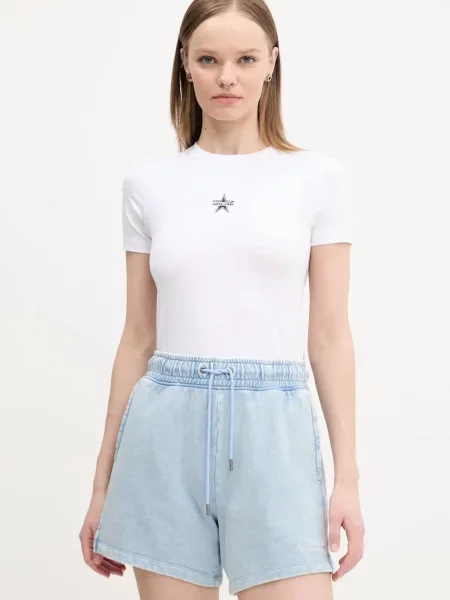 Тениска Guess Jeans бяло