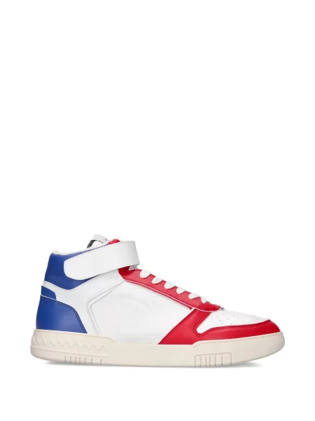 Sneakerși Missoni cu șireturi din dantelă alb